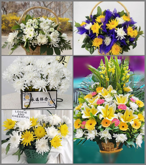 河北承德围场县新地乡白事提篮配送